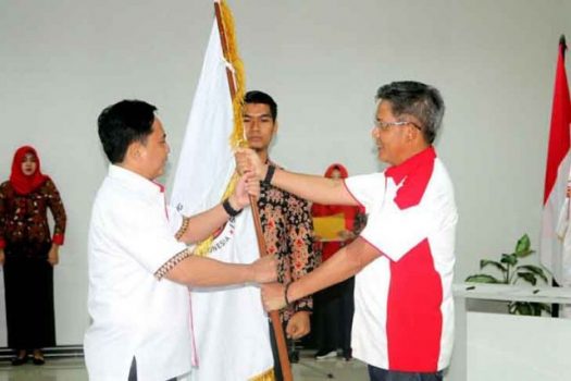 Kadis PUPR Dikukuhkan Sebagai Ketua Umum Pergatsi Lampung