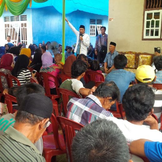 Pilbup Lampura, Agung Janji Terus Sempurnakan Program – Program Pembangunan