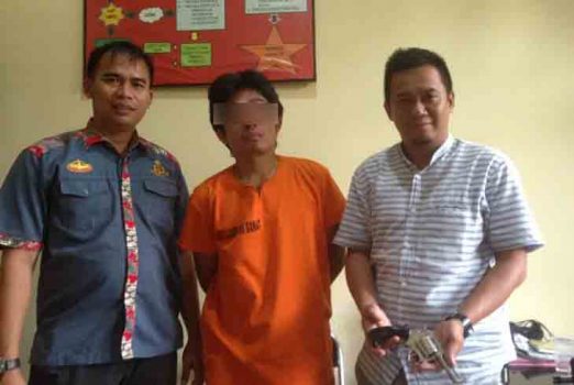 Menginap di Hotel Bawa Senpi Rakitan, Pria Ini Ditangkap Tim Gabungan TNI-Polri Pesibar