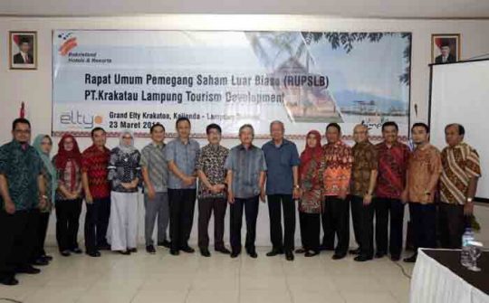 Pemprov Lampung dan PT Krakatau Lampung Tourism Bahas Pengembangan Wisata Laut