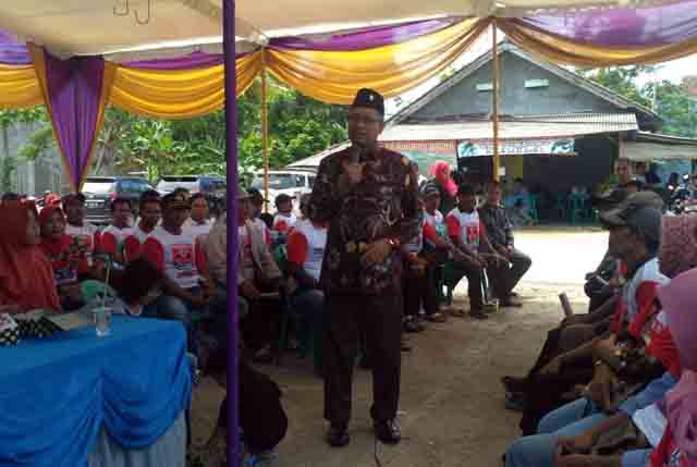 Bersama Sahabat Herman HN, Sutono Kampanye di Sidomulyo