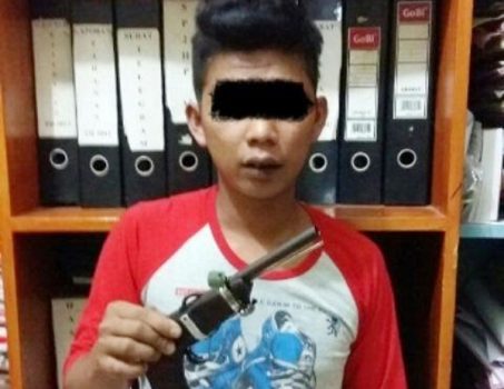 Takuti Warga dan Letuskan Tembakan, Pemuda Kalirejo Ditangkap Polisi