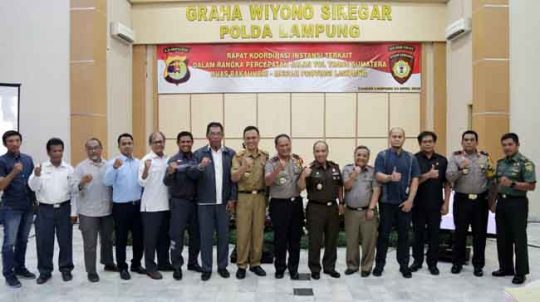 Forkopimda Provinsi Lampung Siap Perlancar Program Strategis Nasional JTTS
