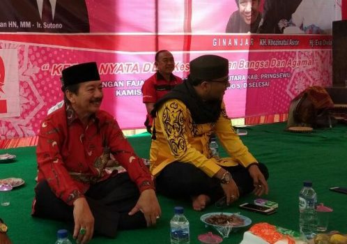 Warga Pringsewu Juluki Herman HN Bapak Pembangunan Lampung