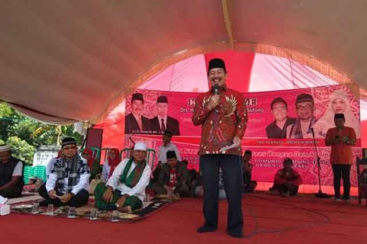 Kampanye di Lamteng, Herman HN: Kami tidak Jual Janji