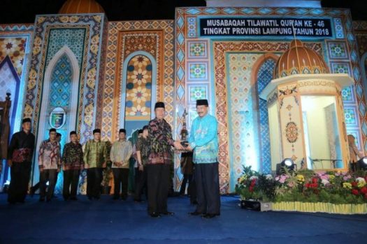 Pjs Gubernur Lampung Buka MTQ ke-46 Tingkat Provinsi