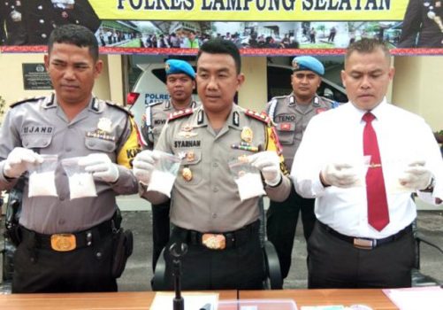 700 Gram Sabu Ditemukan di Dalam Kotak Lampu Led di Bagasi Bus