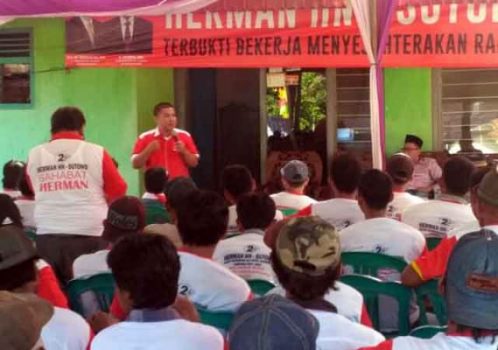 Sahabat Herman HN Konsolidasi Di Padang Ratu