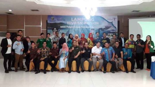 Dinas Pariwisata Lampung Bidik 40 Pelaku Industri Pariwisata asal Sumsel