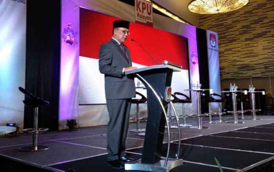 Ketua KPU Lampung: Debat untuk Mengeksplorasi Kemampuan Pasangan Cagub-Cawagub