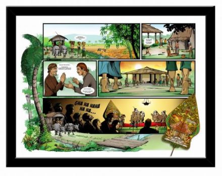 Dua Komikus Lampung Pameran di Galeri Nasional