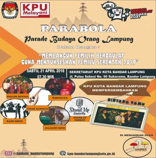 Partai Peserta Pemilu Siap Ikuti Parade Budaya Songsong Pemilu 2019