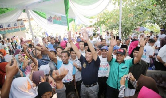 Warga Kotagajah Timur IV Dukung Ridho Ficardo di Pilgub Lampung 2018