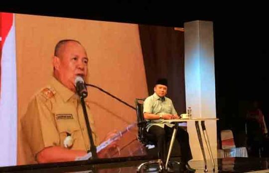 Ini Pemaparan Ridho Ficardo pada Acara Kupas Kandidat di TVRI