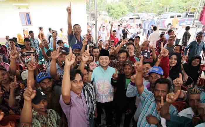 Warga Karawang Sari Natar Kompak Dukung Ridho-Bachtiar