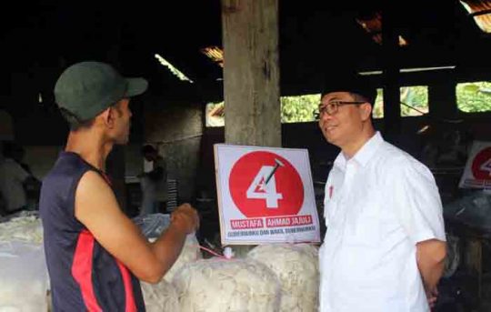 Sambangi  Pengusaha Kerupuk, Cawagub Ahmad Jajuli Jelaskan KJ4