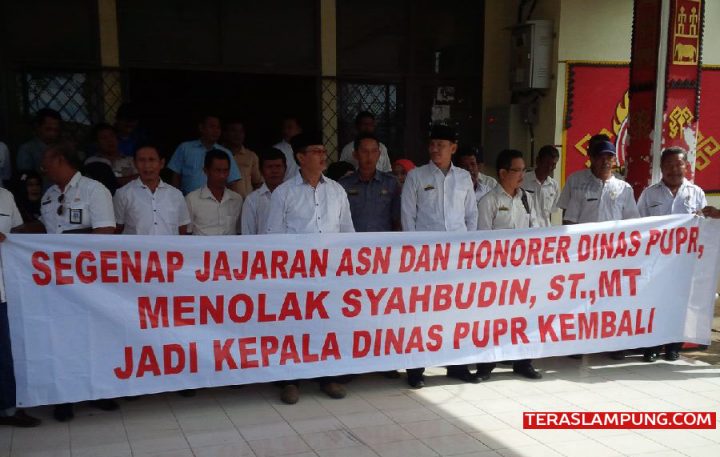 Para Pegawai Dinas PUPR Lampura akan Usir Syahbudin Jika Masuk Kerja sebagai Kadis