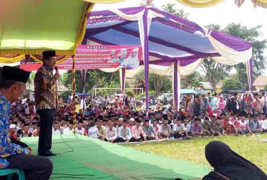 Masyarakat Jabung Ingin Herman HN Perbaiki Jalan dan Majukan Pertanian