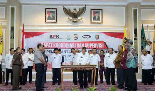 Ketua KPK Ingatkan Bupati-Walikota dan Para Ketua DPRD Se-Lampung Soal Korupsi