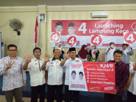 Ketua Tim Pemenangan Anies-Sandi ikut Resmikan Program Lampung Kece