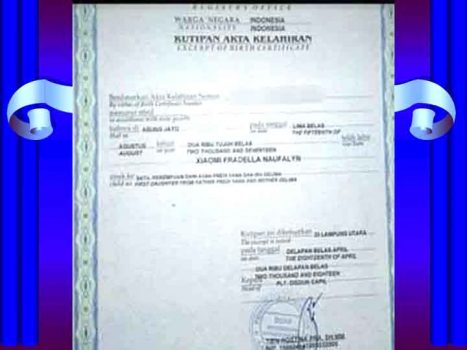 Xiaomi, Nama Anak Warga Lampung Utara Kini Viral di Medsos