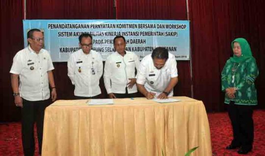 Tingkatkan Sistem Akuntabilitas, Pemprov Terapkan SAKIP Bersama Pemkab Lamsel dan Way Kanan