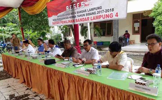 Banjir di Bakung dan E-KTP Jadi Perhatian Anggota DPRD Bandarlampung