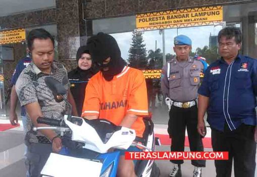 Kepergok Bawa Sepeda Motor Curian, Residivis Ini Ditangkap Polisi