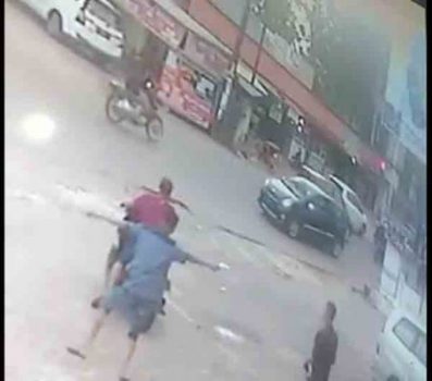 Tersangka Begal Tewas Ditembak, Aksinya Terekam CCTV dan Viral di Medsos