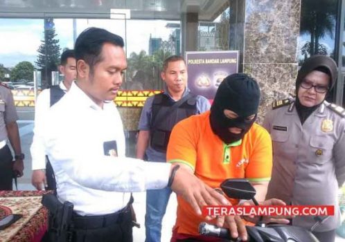 Residivis Ini Sudah 10 Kali Menjambret di Kota Bandarlampung