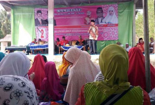Kampanye di Lamtim,Herman HN Pastikan Layanan Sekolah dan Berobat Gratis Diterima Seluruh Rakyat Lampung