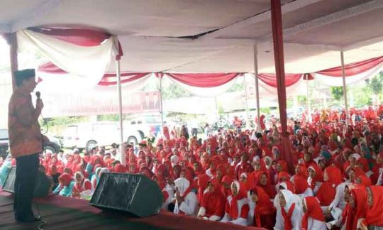 Kampanye di Bandarlampung, Herman HN: Uang Rakyat Harus untuk Rakyat