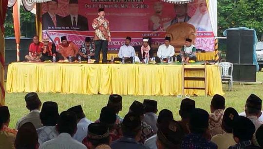 Perbaikan Infrastruktur Jalan Jadi Prioritas Herman HN – Sutono