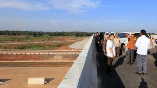 Persiapan Arus Mudik, Pemprov Lampung Tinjau Jalan Tol Bakauheni-Terbanggi