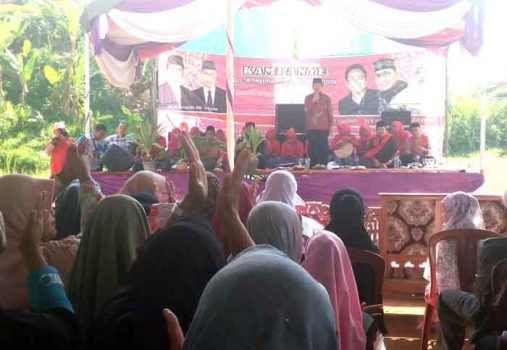 Masyarakat Sumber Jaya Berharap Herman HN Sejahterakan Petani Kopi