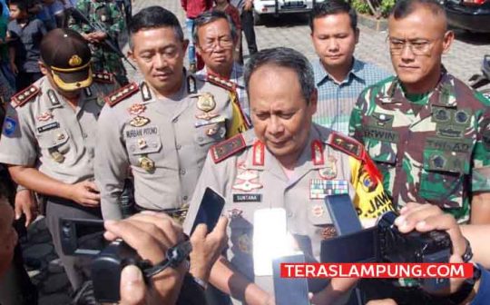 Kapolda Lampung Akui Ada Penggerebekan Terduga Teroris di Pesawaran