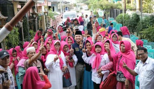 Lagi, Warga Yukum Jaya Kompak Dukung Ridho Bachtiar