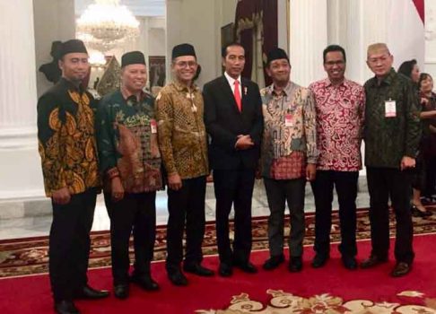 Presiden Jokowi Terima Para Advokat Tim Pembela Jokowi