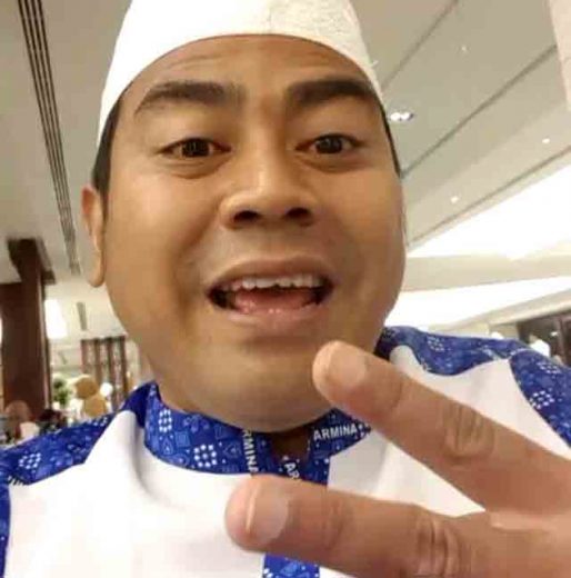 Komedian Yadi Sembako Ajak Masyarakat Lampung Coblos Nomor 2