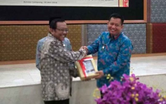 Pemkot Bandarlampung Kembali Raih Predikat WTP dari BPK