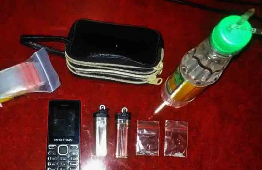 Pengedar Sabu Dibekuk saat Sedang Terlelap Tidur di Rumahnya