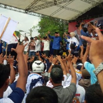 Ribuan Pendukung-Simpatisan Hadiri Kampanye Abdi di Stadion Sukung