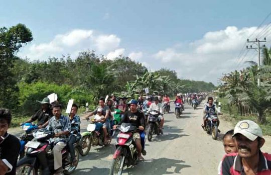 Ini Tuntutan Para Petani Moro-Moro dan AGRA Lampung pada May Day 2018