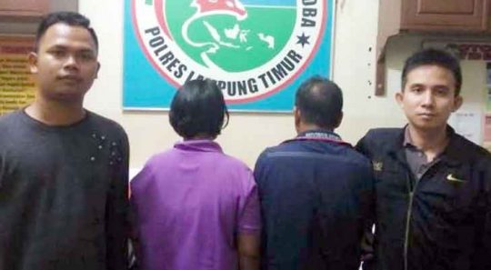 Polres Lamtim Bekuk Tiga Pegedar Sabu, Dua di Antaranya Pasutri asal Natar
