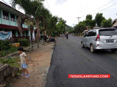 Pelebaran Jalan Perintis Kemerdekaan Bandarlampung Gusur Areal untuk Para Pejalan Kaki