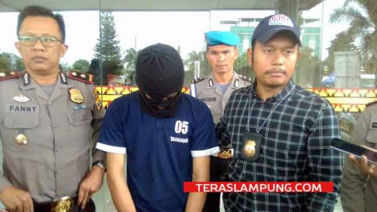 Penjambret Guru SMAN 10 Bandarlampung Dibekuk Polisi