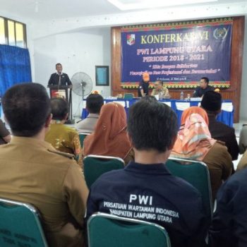 PWI Lampung Utara Jadi PWI Terbaik di Lampung