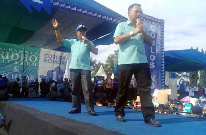 Kampanye di Metro, Ridho Paparkan Keberhasilan 3 Tahun Membangun Lampung