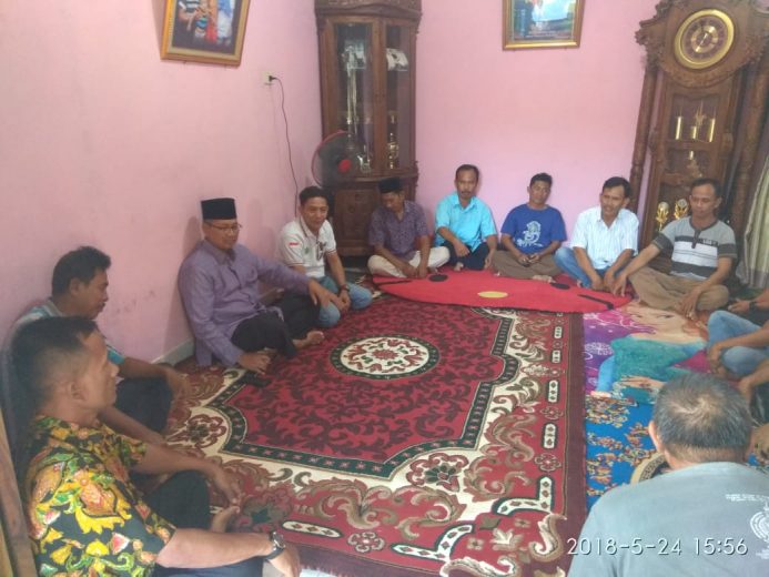 Blusukan di Kalianda, Sutono Temui Relawan dan Para Pendukung