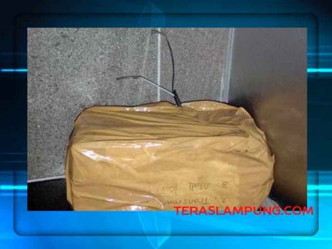 Teror Bom di Transmart Lampung, Ini Kotak yang Dicurigai Berisi Bom